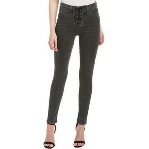Hudson NWT high rise jeans tie front